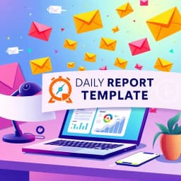 Daily Report Email Template icon