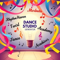 Dance Studio Name Generator icon