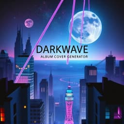 Darkwave Album Cover Generator icon