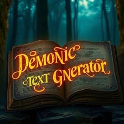 Demonic Text Generator icon