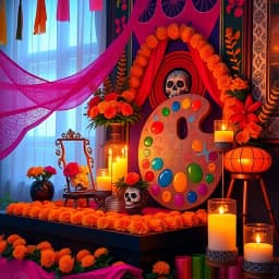 Dia de los Muertos Painting Ideas icon