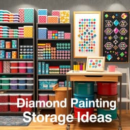 Diamond Painting Storage Ideas icon