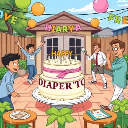 Diaper Party Ideas for Guys icon
