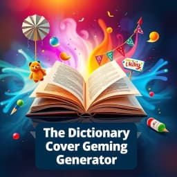 Dictionary Cover Generator icon