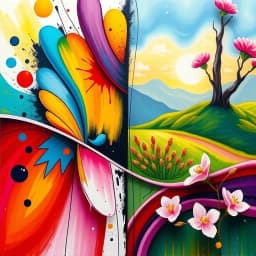 Diptych Painting Ideas icon