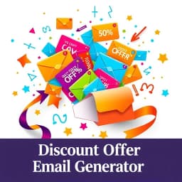 Discount Offer Email Generator icon