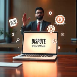 Dispute Email Template icon