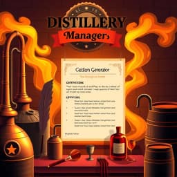 Distillery Manager Resume Generator icon