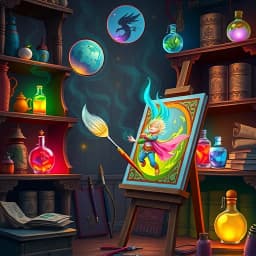 DnD Character Illustration Generator icon