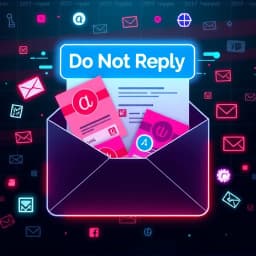 Do Not Reply to This Email Template icon