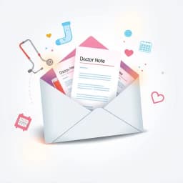Doctors Note Email Template icon