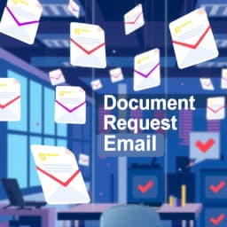 Document Request Email Template icon