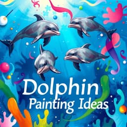 Dolphin Painting Ideas icon