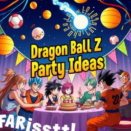 Dragon Ball Z Party Ideas icon