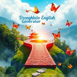 Dzongkha to English Generator icon