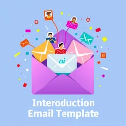 E Introduction Email Template icon