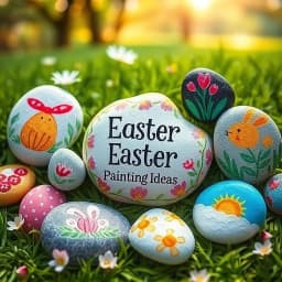 Easter Rock Painting Ideas icon
