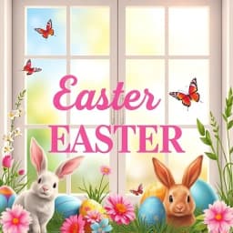 Easter Window Painting Ideas icon