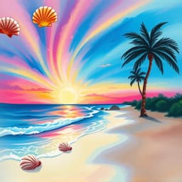 Easy Beach Painting Ideas icon