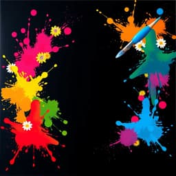 Easy Black Canvas Painting Ideas icon