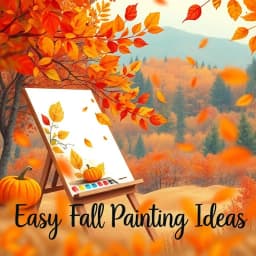 Easy Fall Painting Ideas for Beginners icon
