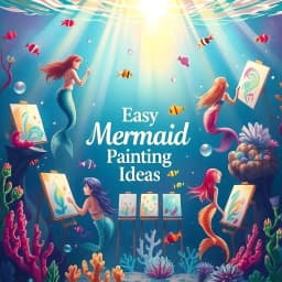 Easy Mermaid Painting Ideas icon