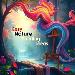Easy Nature Painting Ideas icon
