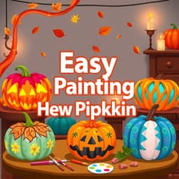 Easy Painting Pumpkin Ideas icon