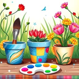 Easy Pot Painting Ideas icon