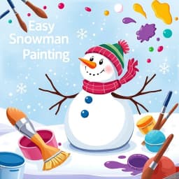 Easy Snowman Painting Ideas icon