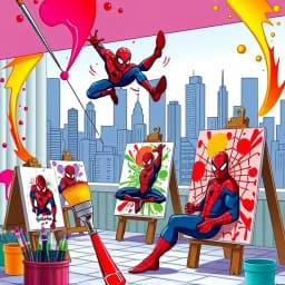 Easy Spiderman Painting Ideas icon