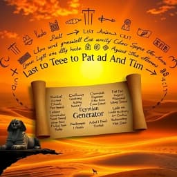 Egyptian Name Generator icon