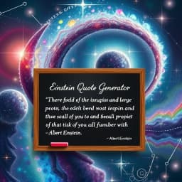 Einstein Quote Generator icon