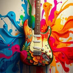 Electric Guitar Painting Ideas icon