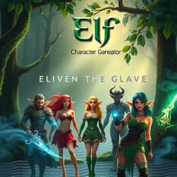 Elf Game Character Generator icon