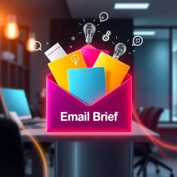 Email Brief Template icon