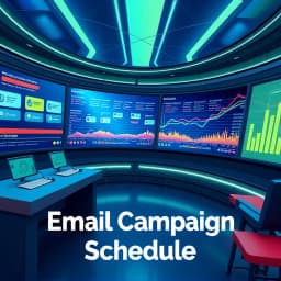 Email Campaign Schedule Template icon