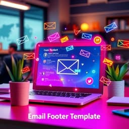 Email Footer Template icon