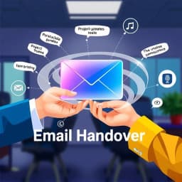Email Handover Template icon