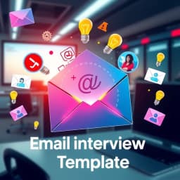 Email Interview Template icon