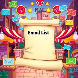 Email List Sign Up Sheet Template icon