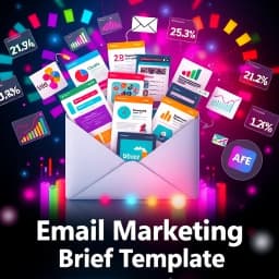 Email Marketing Brief Template icon