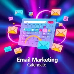 Email Marketing Calendar Template icon