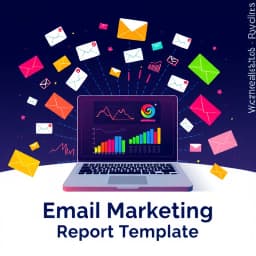 Email Marketing Report Template icon