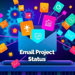 Email Project Status Template icon