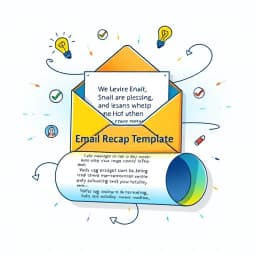 Email Recap Template icon