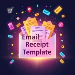 Email Receipt Template icon