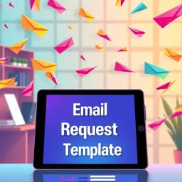 Email Request Form Template icon