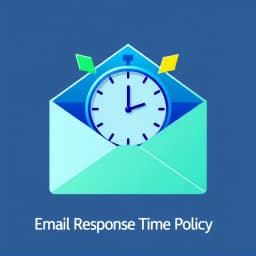 Email Response Time Policy Template icon