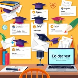 Email Signature Student Template icon